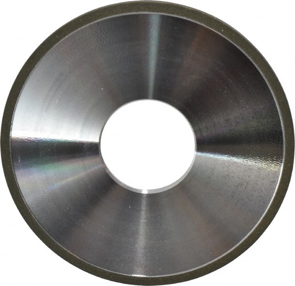 Made in USA - 4" Diam x 1-1/4" Hole x 1/8" Thick, 150 Grit Surface Grinding Wheel - Eagle Tool & Supply