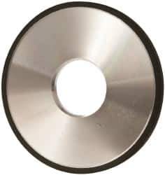 Made in USA - 4" Diam x 1-1/4" Hole x 1/4" Thick, 120 Grit Surface Grinding Wheel - Type 1A1, Fine Grade - Eagle Tool & Supply