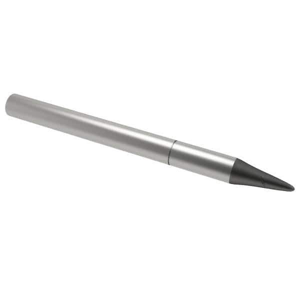RobbJack - 1/8" Diam, 1/8" LOC, 2 Flute Solid Carbide Ball End Mill - AlTiN Finish, Single End, 3" OAL, 1/4" Shank Diam, Spiral Flute - Eagle Tool & Supply