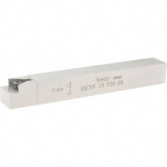 Iscar - External, SXCN, 90° Lead Angle, XNUW 2006 Compatible, Indexable Profiling Toolholder - 3/4 Inch Shank Height, 3/4 Inch Shank Width, 6 Inch Overall Length, Steel - Eagle Tool & Supply