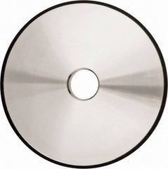 Made in USA - 7" Diam x 1-1/4" Hole x 1/2" Thick, 120 Grit Surface Grinding Wheel - Type 1A1, Fine Grade - Eagle Tool & Supply