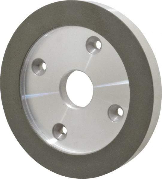 Made in USA - 6" Diam, 1-1/4" Hole Size, 3/4" Overall Thickness, 150 Grit, Type 6 Tool & Cutter Grinding Wheel - Very Fine Grade, Diamond - Eagle Tool & Supply