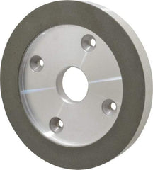 Made in USA - 6" Diam, 1-1/4" Hole Size, 3/4" Overall Thickness, 150 Grit, Type 6 Tool & Cutter Grinding Wheel - Very Fine Grade, Diamond - Eagle Tool & Supply