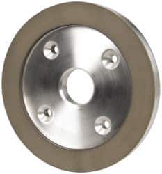 Made in USA - 6" Diam, 1-1/4" Hole Size, 3/4" Overall Thickness, 150 Grit, Type 6 Tool & Cutter Grinding Wheel - Very Fine Grade, Diamond - Eagle Tool & Supply