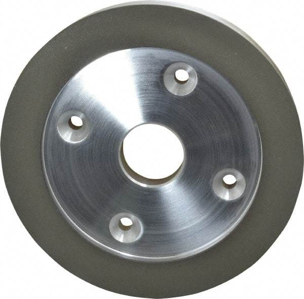 Made in USA - 6" Diam, 1-1/4" Hole Size, 3/4" Overall Thickness, 100 Grit, Type 6 Tool & Cutter Grinding Wheel - Fine Grade, Diamond - Eagle Tool & Supply