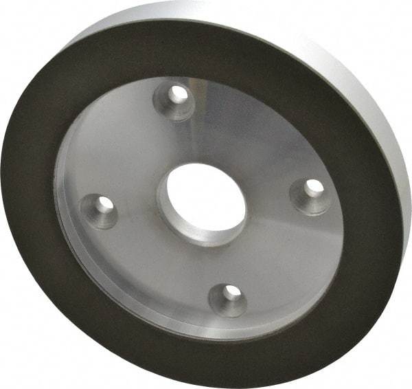 Made in USA - 6" Diam, 1-1/4" Hole Size, 3/4" Overall Thickness, 150 Grit, Type 6 Tool & Cutter Grinding Wheel - Very Fine Grade, Diamond - Eagle Tool & Supply