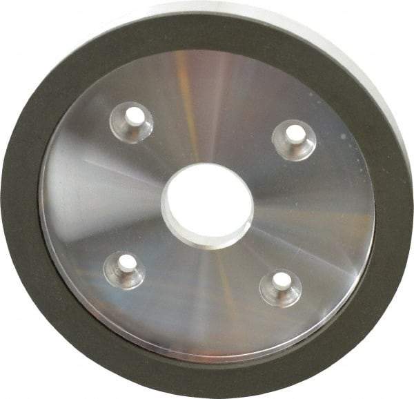 Made in USA - 6" Diam, 1-1/4" Hole Size, 3/4" Overall Thickness, 150 Grit, Type 6 Tool & Cutter Grinding Wheel - Very Fine Grade, Diamond - Eagle Tool & Supply