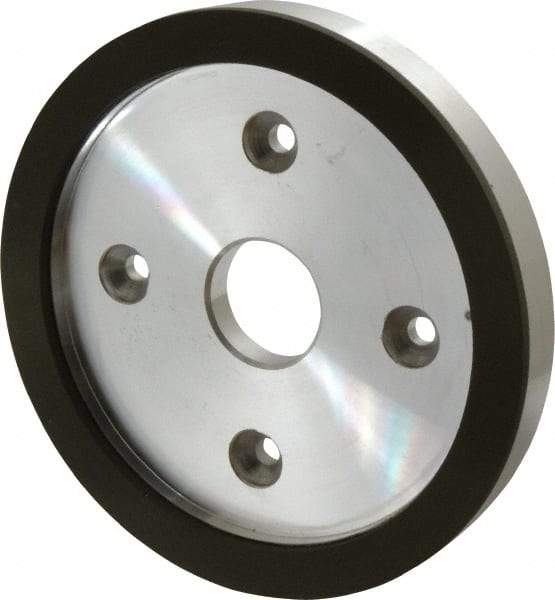 Made in USA - 6" Diam, 1-1/4" Hole Size, 3/4" Overall Thickness, 150 Grit, Type 6 Tool & Cutter Grinding Wheel - Very Fine Grade, Diamond - Eagle Tool & Supply