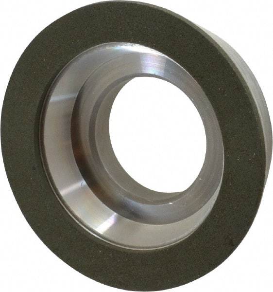 Made in USA - 3" Diam, 1-1/4" Hole Size, 7/8" Overall Thickness, 150 Grit, Type 11 Tool & Cutter Grinding Wheel - Very Fine Grade, Diamond - Eagle Tool & Supply