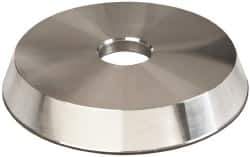 Made in USA - 6" Diam, 1-1/4" Hole Size, 1" Overall Thickness, 150 Grit, Type 12 Tool & Cutter Grinding Wheel - Very Fine Grade, Diamond - Eagle Tool & Supply