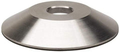 Made in USA - 6" Diam, 1-1/4" Hole Size, 1" Overall Thickness, 150 Grit, Type 12 Tool & Cutter Grinding Wheel - Very Fine Grade, Diamond - Eagle Tool & Supply