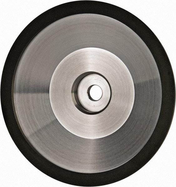 Made in USA - 6" Diam, 1-1/4" Hole Size, 1" Overall Thickness, 150 Grit, Type 12 Tool & Cutter Grinding Wheel - Very Fine Grade, Diamond - Eagle Tool & Supply