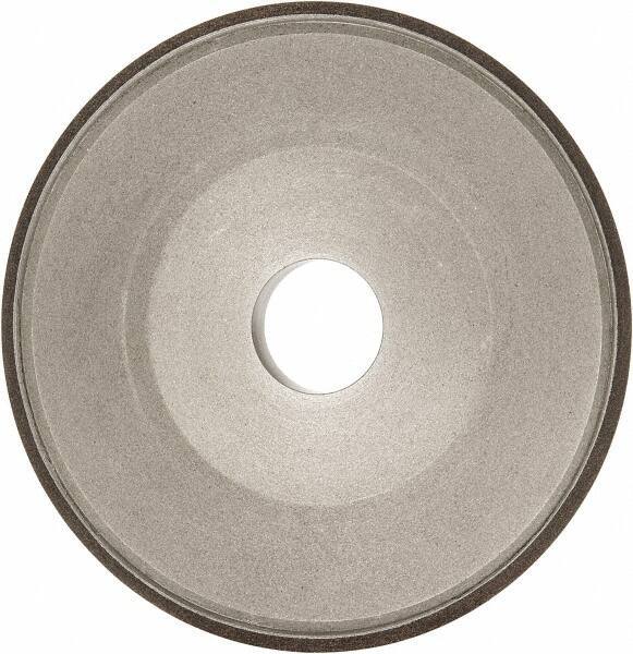 Made in USA - 6" Diam, 1-1/4" Hole Size, 3/4" Overall Thickness, 150 Grit, Type 15 Tool & Cutter Grinding Wheel - Very Fine Grade, Diamond - Eagle Tool & Supply