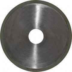 Made in USA - 6" Diam x 1-1/4" Hole, 100 Grit Surface Grinding Wheel - Coarse Grade - Eagle Tool & Supply