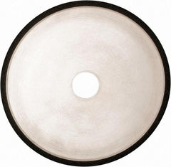 Made in USA - 8" Diam x 1-1/4" Hole, 100 Grit Surface Grinding Wheel - Coarse Grade - Eagle Tool & Supply