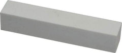 Grier Abrasives - 150 Grit Aluminum Oxide Rectangular Dressing Stick - 4 x 3/4 x 1/2, Medium Grade, Vitrified Bond - Eagle Tool & Supply