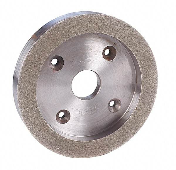 Made in USA - 6" Diam, 1-1/4" Hole Size, 1" Overall Thickness, 100 Grit, Tool & Cutter Grinding Wheel - Coarse Grade, Diamond - Eagle Tool & Supply