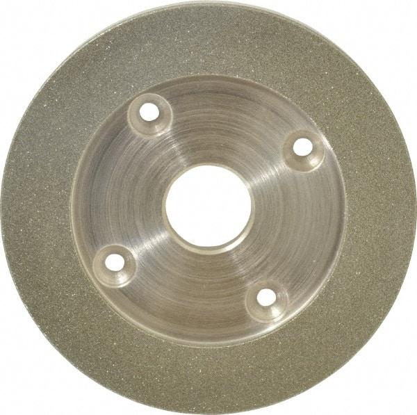 Made in USA - 6" Diam, 1-1/4" Hole Size, 3/4" Overall Thickness, 100 Grit, Tool & Cutter Grinding Wheel - Coarse Grade, Diamond - Eagle Tool & Supply