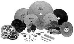 Cratex - 4" Diam 1/4" Hole 54 Grit Fiber Disc - Coarse Grade, Aluminum Oxide - Eagle Tool & Supply