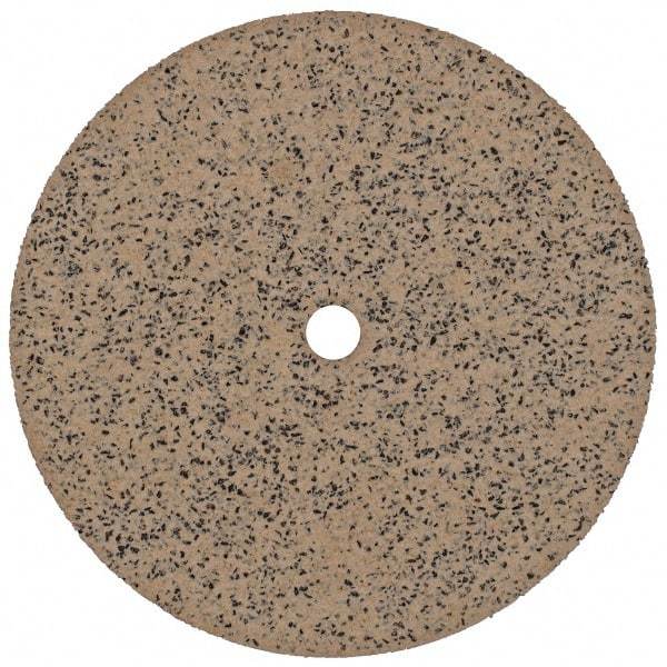 Cratex - 3" Diam 1/4" Hole 36 Grit Fiber Disc - Very Coarse Grade, Aluminum Oxide - Eagle Tool & Supply