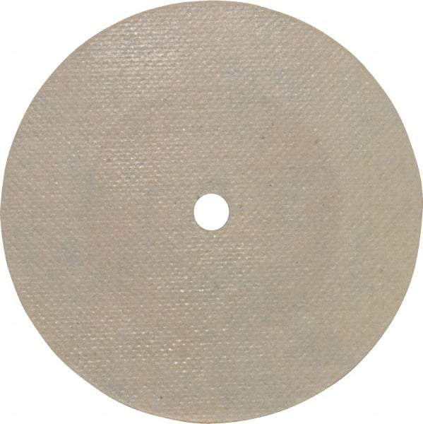 Cratex - 3" Diam 1/4" Hole 80 Grit Fiber Disc - Medium Grade, Aluminum Oxide - Eagle Tool & Supply