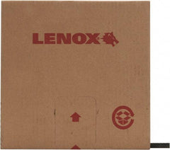 Lenox - 1/2" x 100' x 0.025" Carbon Steel Band Saw Blade Coil Stock - 10 TPI, Toothed Edge, Straight Form, Raker Set, Hard Back, Constant Pitch, Contour Cutting - Eagle Tool & Supply