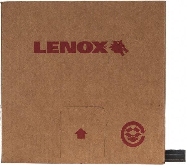 Lenox - 3/4" x 100' x 0.032" Carbon Steel Band Saw Blade Coil Stock - 10 TPI, Toothed Edge, Straight Form, Raker Set, Hard Back, Constant Pitch, Contour Cutting - Eagle Tool & Supply