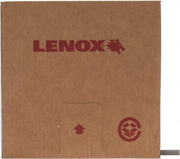 Lenox - 1/2" x 100' x 0.035" Bi-Metal Band Saw Blade Coil Stock - 6 TPI, Toothed Edge, Hook Form, Lenox Set Set, Flexible Back, Constant Pitch, Contour Cutting - Eagle Tool & Supply