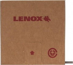 Lenox - 1/2" x 100' x 0.035" Bi-Metal Band Saw Blade Coil Stock - 6 TPI, Toothed Edge, Hook Form, Lenox Set Set, Flexible Back, Constant Pitch, Contour Cutting - Eagle Tool & Supply