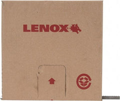 Lenox - 1/2" x 100' x 0.035" Bi-Metal Band Saw Blade Coil Stock - 4 TPI, Toothed Edge, Hook Form, Lenox Set Set, Flexible Back, Constant Pitch, Contour Cutting - Eagle Tool & Supply