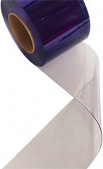 Aleco - Clear Replacement Vinyl Strip Standard Dock Curtain Strips - 24" Wide x 60' Long x 0.08" Thick, PVC - Eagle Tool & Supply
