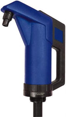 Tuthill - 3/4" Outlet, Polypropylene Hand Operated Piston Pump - 11 oz per Stroke, 22" OAL, For Diesel Exhaust Fluid - Eagle Tool & Supply