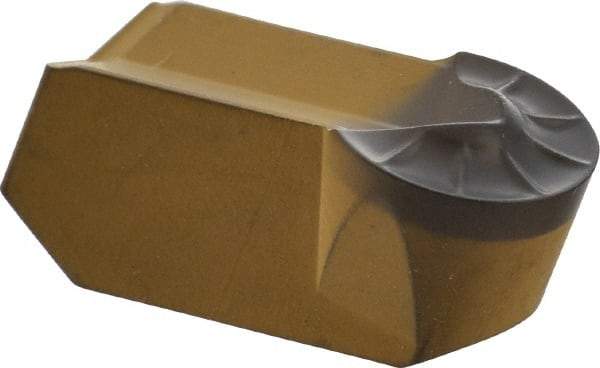 Iscar - 840GIMY Grade IC8250, 8mm Cutting Width Carbide Grooving Insert - 4mm Max Depth of Cut, Neutral, 4mm Corner Radius, TiCN/Al2O3/TiN Finish - Eagle Tool & Supply