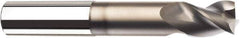 SGS - 3/4", 3 Flute, Single End, Solid Carbide, 0.19" Corner Radius End Mill - 4" OAL, 38° Helix, Right Hand Flute, 1" LOC, Right Hand Cut, 2" Extended Reach - Eagle Tool & Supply