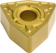 Sumitomo - WNMG333 EGE Grade AC820P Carbide Turning Insert - Al2O3 Finish, 80° Trigon, 3/8" Inscr Circle, 3/16" Thick, 3/64" Corner Radius - Eagle Tool & Supply