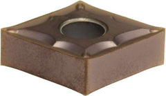 Sumitomo - CNMG431 ESU Grade AC510U Carbide Turning Insert - TiAlN/AlCrN Finish, 80° Diamond, 1/2" Inscr Circle, 3/16" Thick, 1/64" Corner Radius - Eagle Tool & Supply