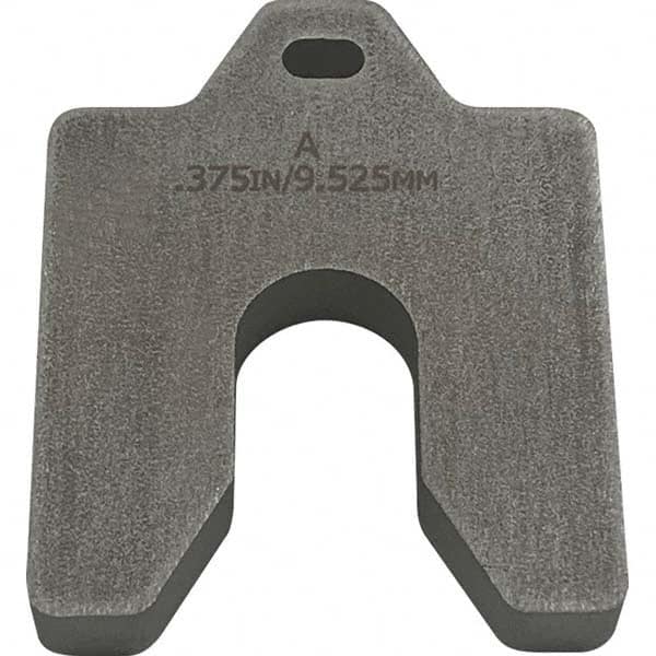 Maudlin Products - Metal Shim Stock Type: Slotted Shim Material: Stainless Steel - Eagle Tool & Supply