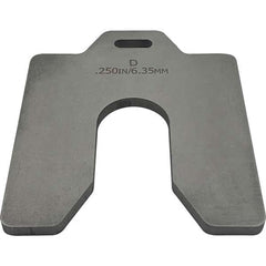 Maudlin Products - Metal Shim Stock Type: Slotted Shim Material: Stainless Steel - Eagle Tool & Supply