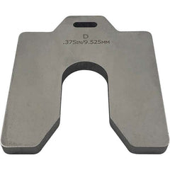 Maudlin Products - Metal Shim Stock Type: Slotted Shim Material: Stainless Steel - Eagle Tool & Supply