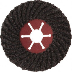 Value Collection - 4-1/2" Diam 7/8" Hole 24 Grit Fiber Disc - Very Coarse Grade, Aluminum Oxide, 12,000 Max RPM - Eagle Tool & Supply