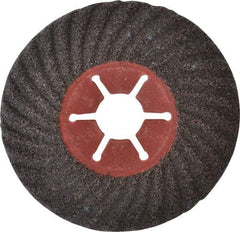 Value Collection - 4-1/2" Diam 7/8" Hole 36 Grit Fiber Disc - Very Coarse Grade, Aluminum Oxide, 13,300 Max RPM - Eagle Tool & Supply