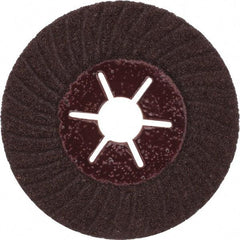 Value Collection - 4-1/2" Diam 7/8" Hole 50 Grit Fiber Disc - Coarse Grade, Aluminum Oxide, 13,300 Max RPM - Eagle Tool & Supply