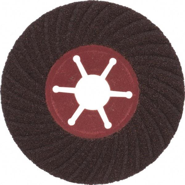 Value Collection - 4-1/2" Diam 7/8" Hole 60 Grit Fiber Disc - Medium Grade, Aluminum Oxide, 13,300 Max RPM - Eagle Tool & Supply