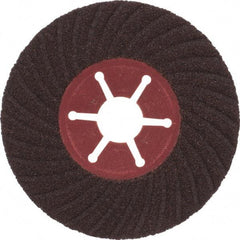 Value Collection - 4-1/2" Diam 7/8" Hole 60 Grit Fiber Disc - Medium Grade, Aluminum Oxide, 13,300 Max RPM - Eagle Tool & Supply