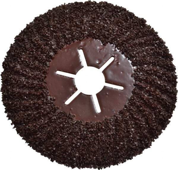 Value Collection - 5" Diam 7/8" Hole 16 Grit Fiber Disc - Very Coarse Grade, Aluminum Oxide, 12,000 Max RPM - Eagle Tool & Supply