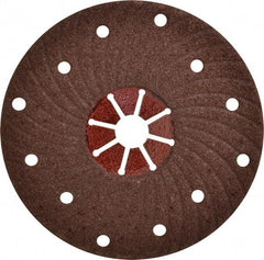Value Collection - 7" Diam 7/8" Hole 60 Grit Fiber Disc - Medium Grade, Aluminum Oxide, 8,500 Max RPM - Eagle Tool & Supply