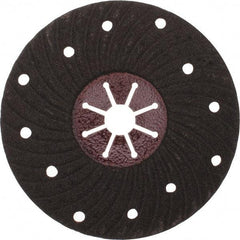 Value Collection - 7" Diam 7/8" Hole 80 Grit Fiber Disc - Medium Grade, Silicon Carbide, 8,500 Max RPM - Eagle Tool & Supply