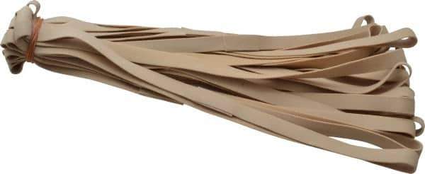 Value Collection - 28 Inch Circumference, 1/2 Inch Wide, Light Duty Rubber Band Strapping - 27 Pieces - Eagle Tool & Supply
