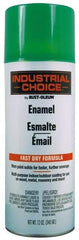 Rust-Oleum - Fluorescent Green, Gloss, Enamel Spray Paint - 8 to 12 Sq Ft per Can, 12 oz Container - Eagle Tool & Supply