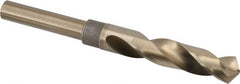 Chicago-Latrobe - 43/64" Drill, 118° Point, Cobalt Silver Deming & Reduced Shank Drill Bit - Eagle Tool & Supply